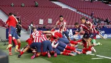 16/05/21 PARTIDO PRIMERA DIVISION 
 ATLETICO DE MADRID - OSASUNA 
 ALEGRIA GOL 2-1 LUIS SUAREZ 