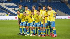 29/10/21 PARTIDO SEGUNDA DIVISION  FILIAL REAL SOCIEDAD B - UD LAS PALMAS  EQUIPO ONCE FORMACION