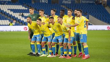 29/10/21 PARTIDO SEGUNDA DIVISION FILIAL REAL SOCIEDAD B - UD LAS PALMAS EQUIPO ONCE FORMACION