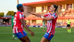 Gio pinta media sonrisa al Atlético y Sheila la completa