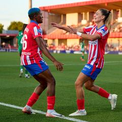 Gio pinta media sonrisa al Atlético y Sheila la completa