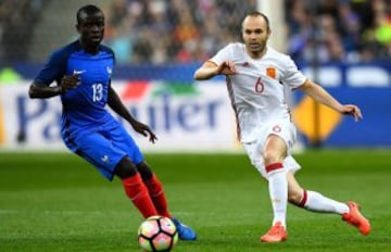 France vs. Spain at the Stade de France