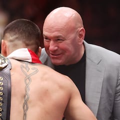 Dana White, sobre Topuria: “Este chico es una estrella”