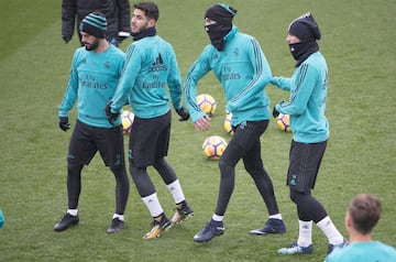 Isco, Asensio, Casilla y Theo Hernández.