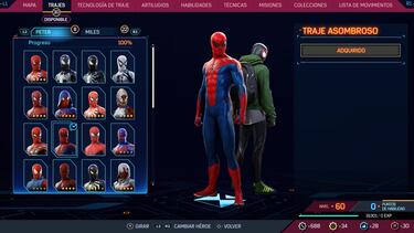 Trajes de Marvel's Spider-Man 2