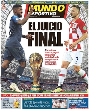 Portada de Mundo Deportivo.