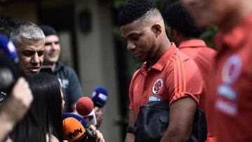 Frank Fabra se pierde el Mundial por una lesi&oacute;n de ligamento cruzado.