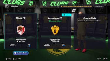 EA Sports FC 26: All the details on Clubs, the new progression system, Archetypes, and Multi-Club