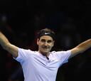 Roger Federer logra su primer triunfo en el Masters de Londres