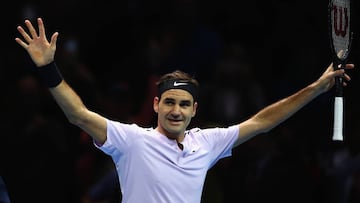 Roger Federer logra su primer triunfo en el Masters de Londres