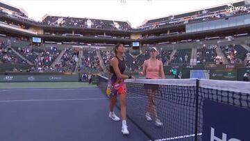 Muguruza se desploma ante Riske tras arrancar con un 9-0