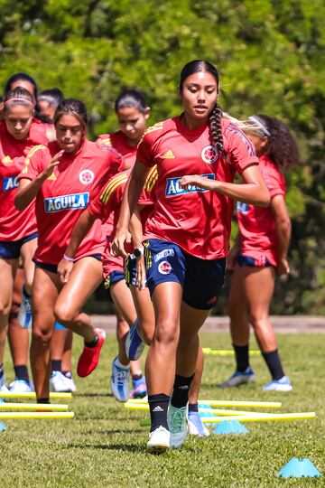 La Selección Colombia Femenina realizó su último entrenamiento en Villa Loyola antes de disputar la gran final de la Copa América Femenina ante Brasil.