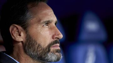 Vicente Moreno during the La Liga soccer match between SD Eibar vs RCD Mallorca at Ipurua stadium.Eibar, Guipuzcoa ,Spain, 07/03/2020.