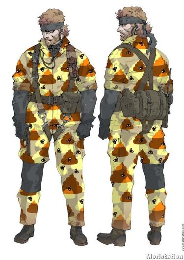 Resultados del concurso de trajes de camuflaje de MGS3