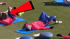 Costa, the cone, and Lemar's face