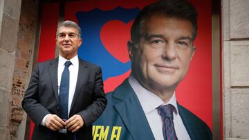 Laporta inaugura la casa de "Estimem el Barça"