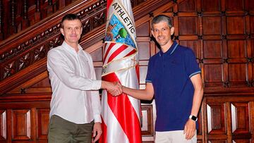 David Aznar, nuevo entrenador del Athletic.