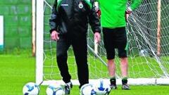 El equipo preparó el asalto a Riazor en el gimnasio