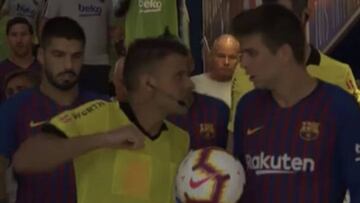 Piqué a Gil Manzano: "El historial habla por sí solo..."