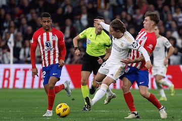 Modric came on as a substitute for 14 minutes in the recent Madrid derby against Atlético.
