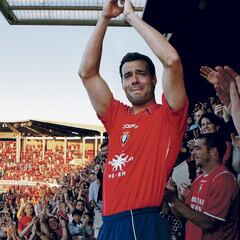 César Cruchaga tuvo la retirada soñada y fue contra el Madrid