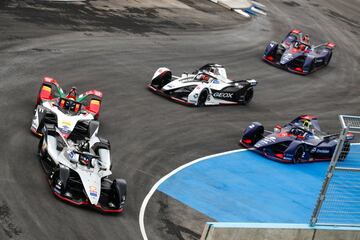 Oliver Rowland, Lucas Di Grassi, Sam Bird, Maximilian Gunther y Robin Frijns.