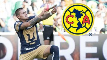 El atacante chileno habl&oacute; telef&oacute;nicamente con el t&eacute;cnico de Las &Aacute;guilas, quien lo convenci&oacute; para llegar a Coapa, ya que le prometi&oacute; constante actividad de cara a Copa Am&eacute;rica 2019.