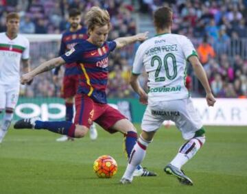 Rakitic y Rubén Pérez.