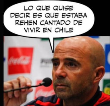 Los memes tras los dichos de Sampaoli