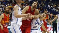 Pau Gasol, en un lance del partido.