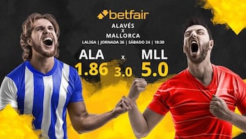 Deportivo Alavés vs. RCD Mallorca: horario, TV, estadísticas, clasificación y pronósticos