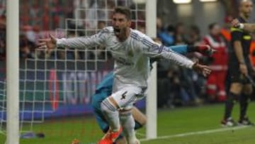 Ramos marca el 0-1 en el Allianz Arena en el a&ntilde;o de la D&eacute;cima.