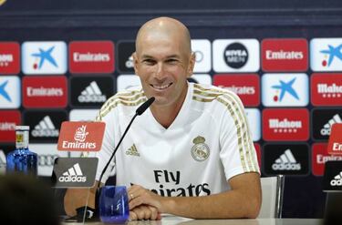 Zidane: "James is in good form and I'm happy with him"