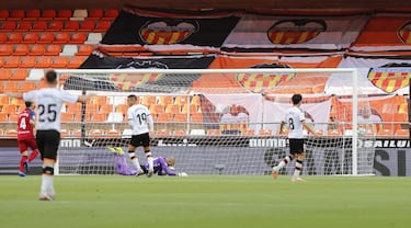 21/06/20 PARTIDO PRIMERA DIVISION
CORONAVIRUS COVID19
VALENCIA CF - OSASUNA 
GOL 1-0 GUEDES  