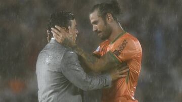 El elogio de Osvaldo a Gallardo: "Es el mejor entrenador"