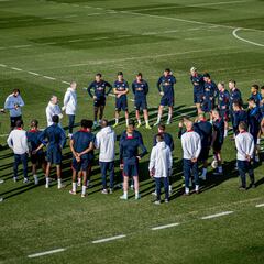 El Leipzig prepara en Murcia su partido contra el Madrid