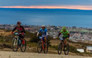 El impresionante paisaje en que se vivió la carrera de MTB