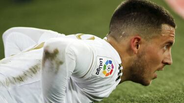 Hazard, jugador del Real Madrid.