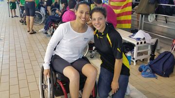 Teresa, junto a Nuria.