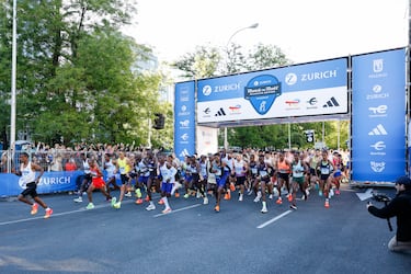 Salida de la Zurich Rock 'N' Roll Running Series.