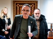 El alcalde de Móstoles, Manuel Bautista, ofrece una rueda de prensa para negar el supuesto caso de acoso laboral y sexual contra una ex concejala y denunciar "chantajes que se remontan a 2023", en la sala de Juntas del Ayuntamiento de Móstoles, a 6 de febrero de 2026, en Móstoles, Madrid (España). La ex concejal Ana Mate, que fue número dos en las elecciones municipales por el PP y renunció a su acta en octubre de 2024, ha denunciado al edil por supuesto acoso sexual y laboral.
06 FEBRERO 2026;RUEDA DE PRENSA;DENUNCIA POR ACOSOS LABORAL Y SEXUAL
A. Pérez Meca / Europa Press
06/02/2026