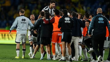 Partido entre la UD Las Palmas y el CD Castellón.