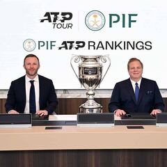 Arabia pone otra pica en el tenis: acuerdo entre la ATP y el PIF