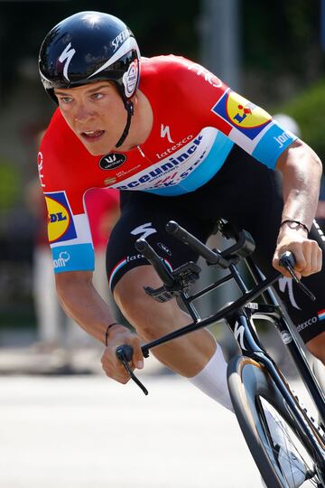 Contrarreloj cargada de emociones en el Giro de Italia 