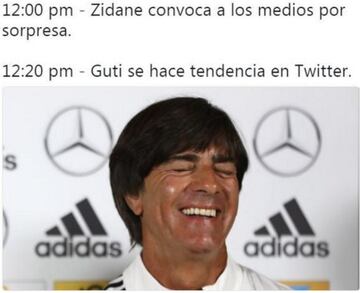 Los mejores memes de la dimisión de Zidane