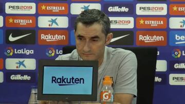 Rueda de prensa de Valverde previa al Barcelona-Athletic