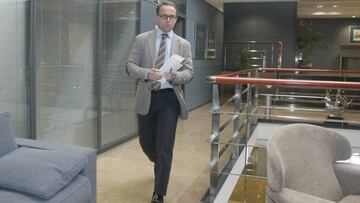 El presidente del Zaragoza, Cristian Lapetra.