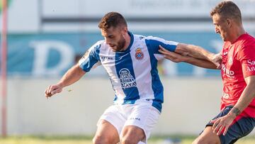 David López con el Espanyol.