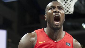 Serge Ibaka, con la Selecci&oacute;n.