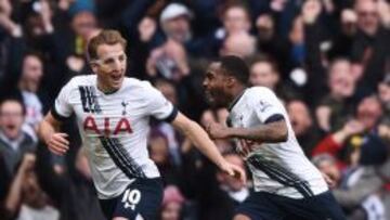El Tottenham remonta y se pone segundo, a dos del Leicester